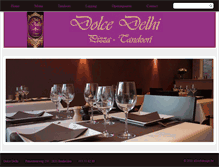 Tablet Screenshot of dolcedelhi.be